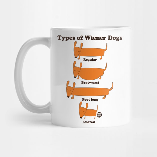 TYPES WIENERS by toddgoldmanart